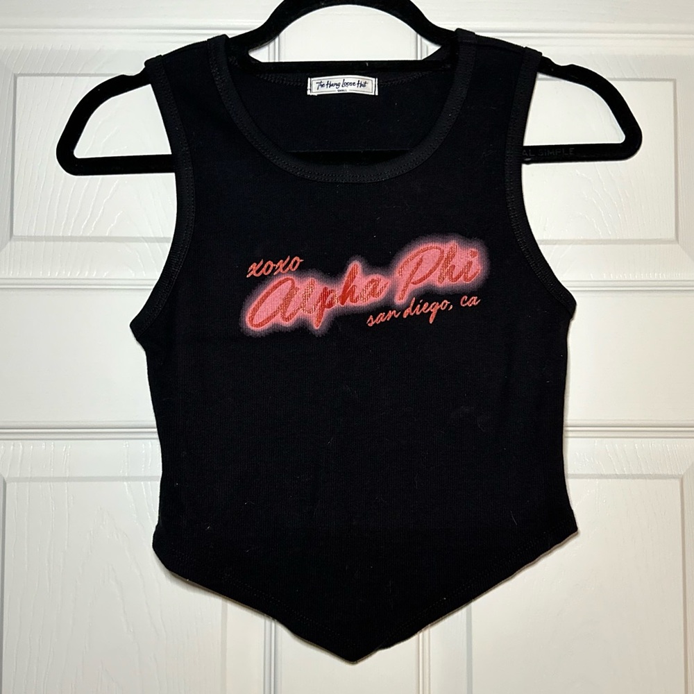 Alpha Phi Crop Top